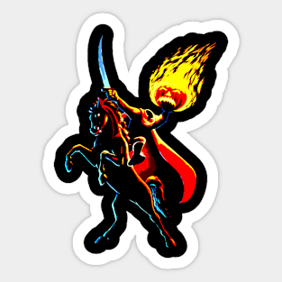 The Headless Horseman of Sleepy Hollow Sticker